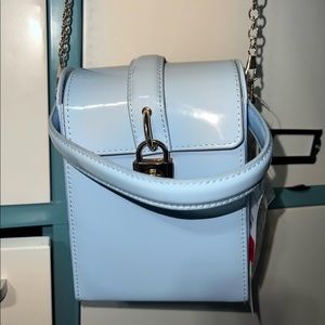 Light blue crossbody bag